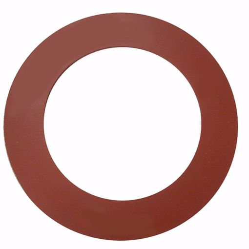 Picture of 4" Red Rubber Ring Gasket