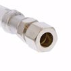 Picture of 3/8" OD x 3/8" Compression x 20” Vinyl Delta® Style Faucet Connector