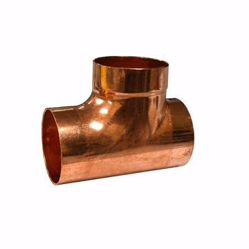 Picture of 2" C x 2" C x 1-1/2" C Wrot Copper DWV Tee