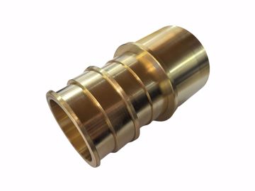 Picture of 2" F1960 Brass PEX Adapter, Bag of 6