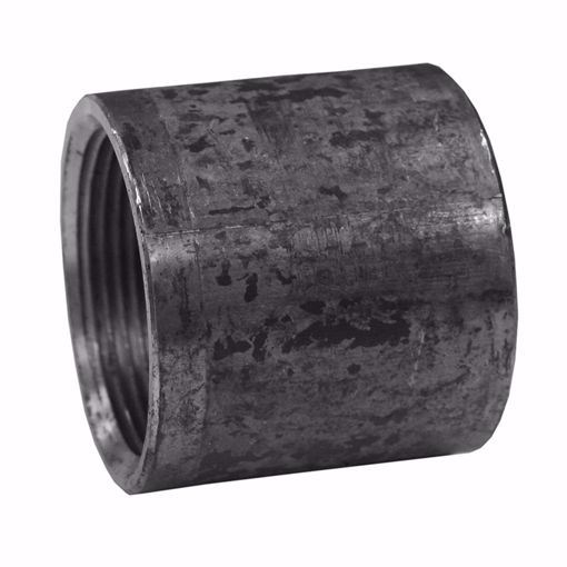 Picture of 1/8" Black Steel Standard Merchant Coupling