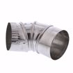 Picture of 4" x 90° Aluminum Duct Elbow for Dryer Vent