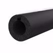 Picture of 5/8" ID (1/2" CTS 3/8" IPS) Self-Sealing Black Rubber Pipe Insulation, 3/8" Wall Thickness, 348 ft. per Carton