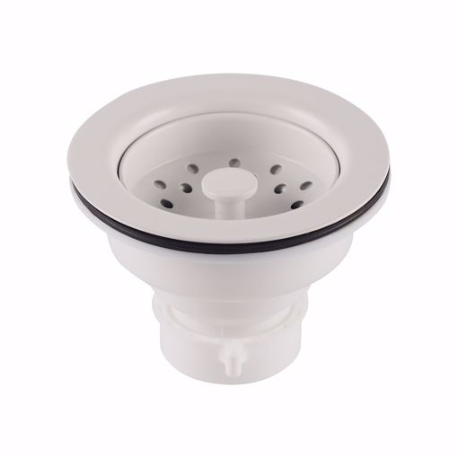 Picture of White Plastic Body Basket Strainer