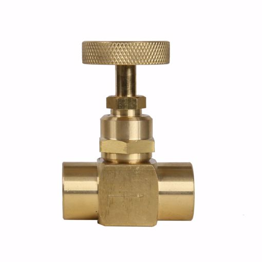 Picture of 1/4" FNPT Brass Needle Valve