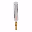 Picture of 1/2" Hot Water Thermometer with Brass Well, Straight Pattern