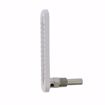 Picture of 1/2" Hot Water Thermometer with Steel Well, Angle Pattern