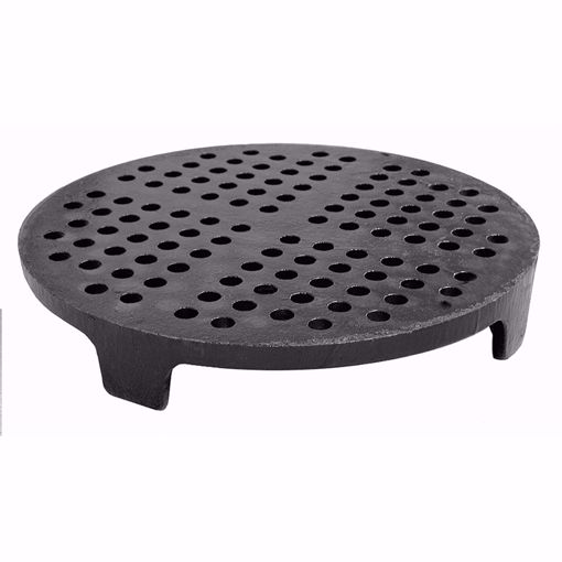 Picture of 12" Perforated Sewer Strainer with Legs - Diameter 14-1/4"