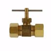 Picture of 3/8" OD Compression Straight Needle Valve