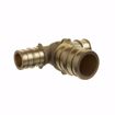 Picture of 1/2" x 1/2" x 3/4" F1960 Brass PEX Reducing Tee, Bag of 25