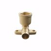 Picture of 1/2" F1960 x FIP Brass PEX 90° Drop Ear Elbow, Bag of 25