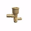 Picture of 3/4" F1960 x FIP Brass PEX 90° Drop Ear Elbow, Bag of 4