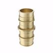 Picture of 1/2" F1960 Brass PEX Coupling, Bag of 25