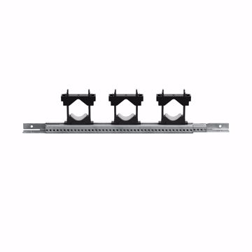 Picture of 9"-16" Adjustable Pipe Support Bracket with 3 Glide Clamps (Less Screws)