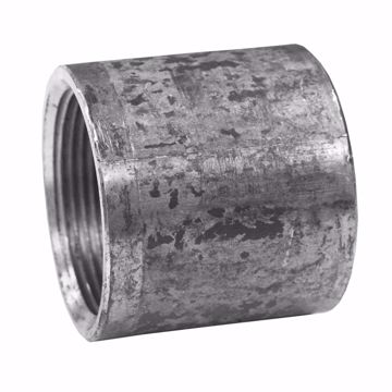 Picture of 3/4" Galvanized Steel Standard Merchant Coupling