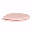 Picture of Venetian Pink Deluxe Molded Wood Toilet Seat, Closed Front with Cover, Round