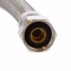 Picture of 1/2" Compression x 1/2" FIP x 30” Braided Stainless Steel Faucet Connector