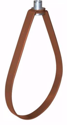 Picture of 1/2" Copper Epoxy Plated Carbon Steel Swivel Ring Hanger