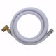 Picture of 3/8" Compression x 3/8" Compression x 72” Flexible Vinyl Dishwasher Connector with 3/8” MIP 90° Elbow