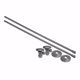 Picture of Brushed Nickel 3/8" x 20" Lavatory Supply and 3/8" x 5/8" Angle Stop Kit