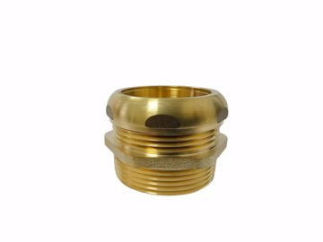 Picture of 1-1/2" MIP x 1-1/2" OD Waste Connector with Stop