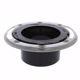 Picture of 3" x 4" ABS Closet Flange with Stainless Steel Ring less Knockout