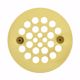 Picture of 4-1/4" Polished Brass Replacement Strainer with Screws