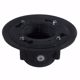 Picture of 2" x 3" PVC Heavy Duty Drain Base with Clamping Ring and Primer Tap, for 4" Spud