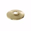 Picture of 1/2" CTS Polished Brass Steel Shallow Escutcheon