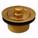 Picture of Polished Brass Lift and Turn Tub Drain