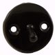 Picture of Black Two-Hole Trip Lever Overflow Plate