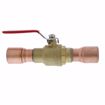 Picture of 1-1/4" Full Port Brass Ball Valve with CPVC Connection