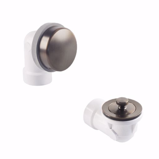 Picture of Lift and Turn PVC Schedule 40 Half Bath Waste Kit with Quick Test, Oil Rubbed Bronze