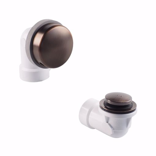 Picture of Toe Touch PVC Schedule 40 Half Bath Waste Kit with Quick Test, Oil Rubbed Bronze