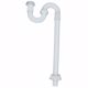 Picture of 1-1/4" White Plastic Slip Joint S-Trap