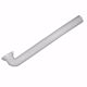 Picture of 1-1/2" x 16" White Plastic Direct Connection Waste Arm