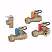Picture of 3/4" IPS Tankless Water Heater Valve Service Kit with Pressure Relief Valve and Recirculation Valve