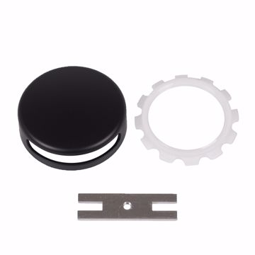 Picture of Snap-On Bathtub Faceplate with Conversion Bar, Matte Black