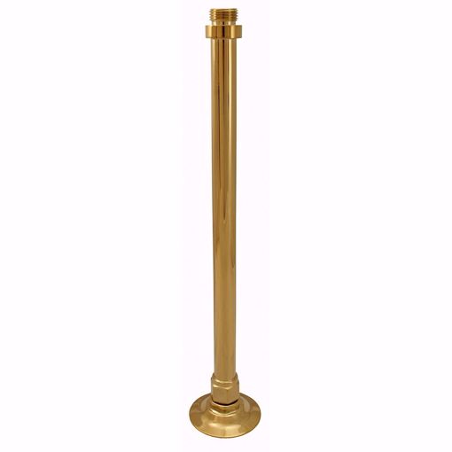 Picture of Polished Brass PVD 12" Ceiling Mount Shower Arm