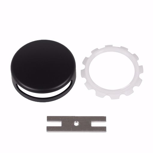 Picture of Snap-On Bathtub Faceplate with Conversion Bar, Matte Black