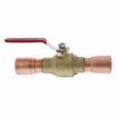 Picture of 1-1/2" Full Port Brass Ball Valve with CPVC Connection