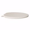 Picture of Bone Standard Plastic Toilet Seat, Closed Front with Cover, Elongated