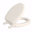 Picture of Bone Soft Toilet Seat, Closed Front with Cover, QuicKlean® Hinges, Round