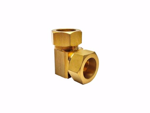 Picture of 7/8" Brass Compression 90° Elbow