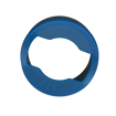 Picture of 3/4" PEX Copper Crimp Ring with Positioning Cap, Bag of 100