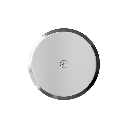 Picture of 6" Stainless Steel Cleanout/Extension Cover, Wall Mount with 4" Bolt (24 Gauge)