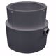 Picture of 3" x 4" PVC Pipe Fit Drain Base, for 3-1/2" Spud