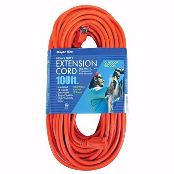 Picture of 14/3 100 ft. Orange Extension Cord