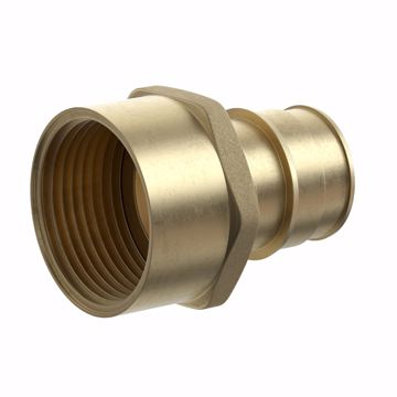 Picture of 2” F1960 x FIP Brass PEX Adapter, Bag of 6