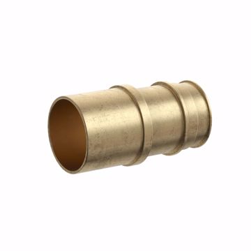 Picture of 3/4" F1960 x 1/2" Male Sweat Brass PEX Adapter, Bag of 25